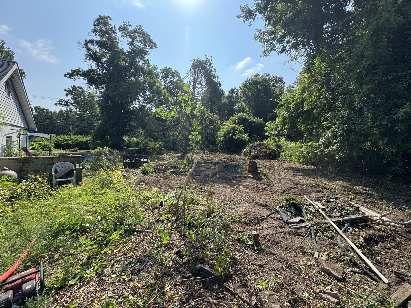 Full property cleanup underway